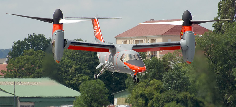 Illustration for article titled Everything You Need To Know About The First Civilian Tilt Rotor Aircraft